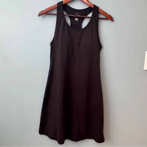 Head Sleeveless Tennis Dress with Shelf Bra in Black. Women’s Small - Picture 2 of 10